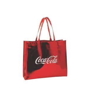 15 Sacola Tnt Metalizado Com Gravação