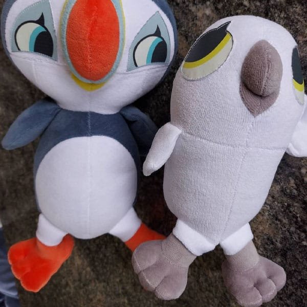 Baba Puffin Rock Pelucia Personalizada
