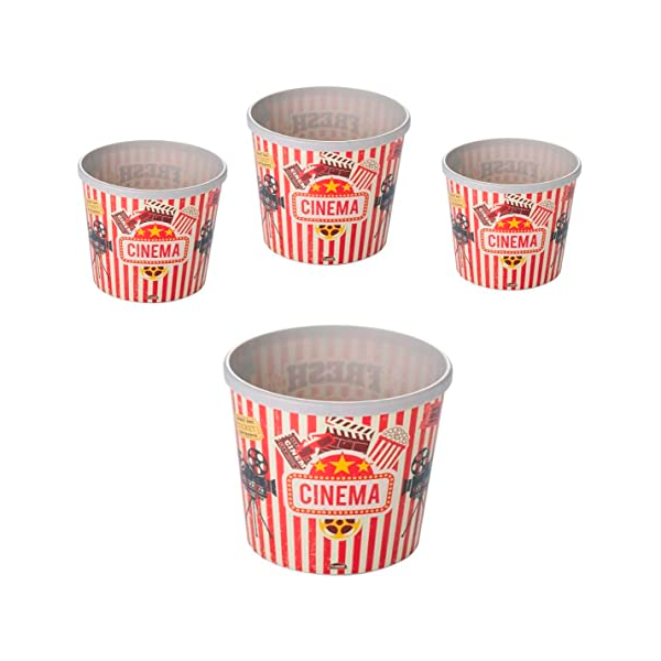 Balde de pipoca personalizado cinema