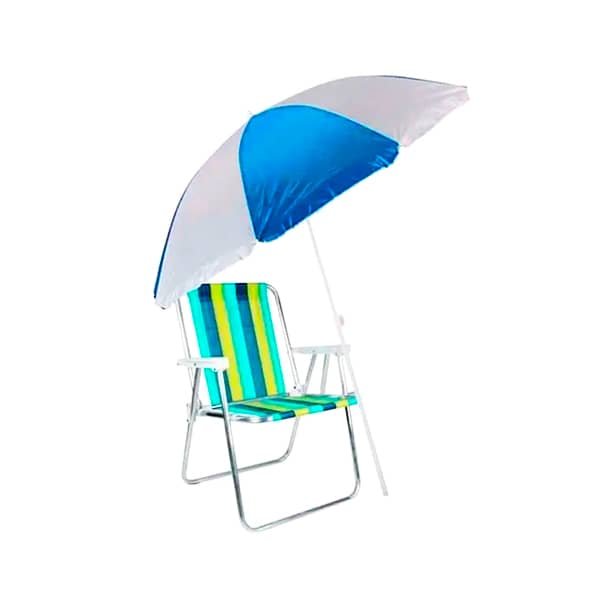Cadeira de Praia e Guarda Sol Personalizado