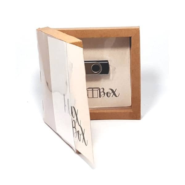 Caixa para Pendrive Personalizada