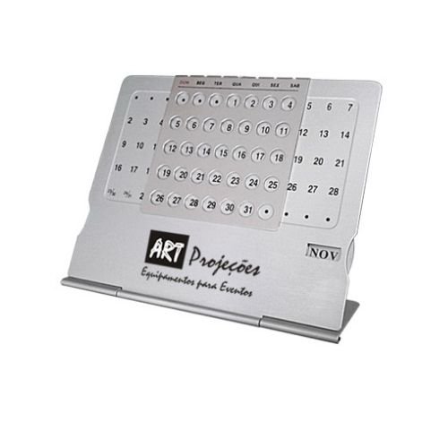 Calendário de Mesa Personalizado Permanente