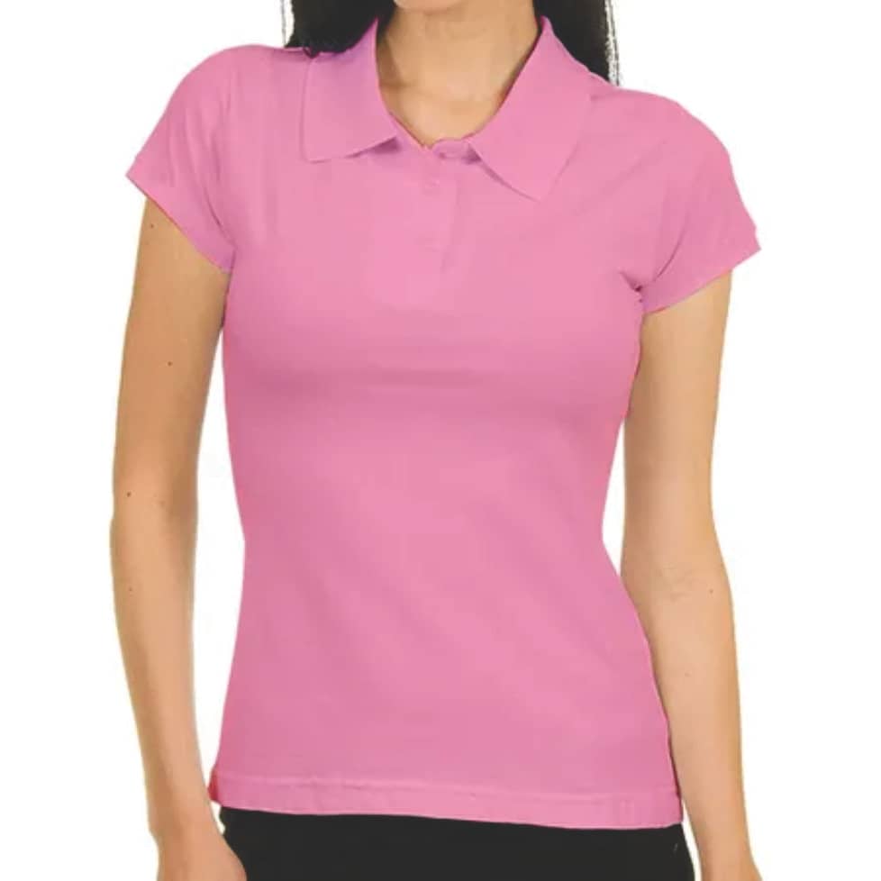 Camisetas Polo Feminina Personalizada