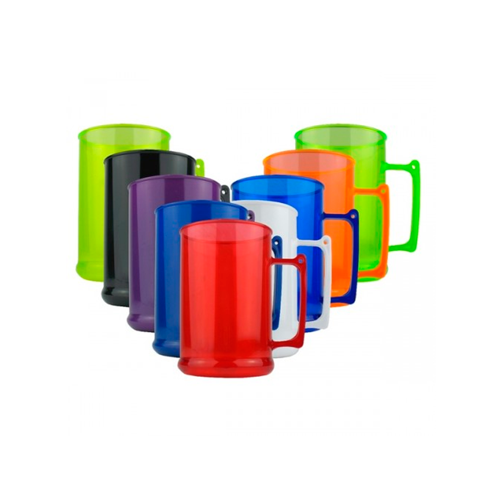 Caneca acrílico personalizada 400ml