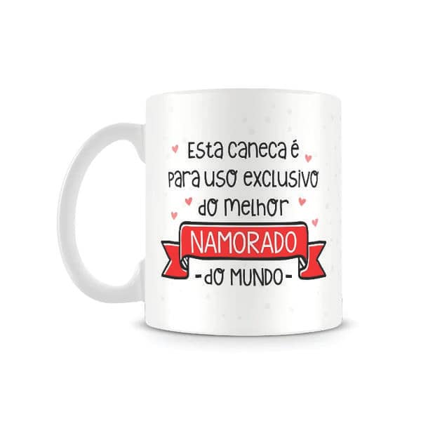 Caneca personalizada para namorado