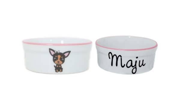 Comedouro de Porcelana Personalizado