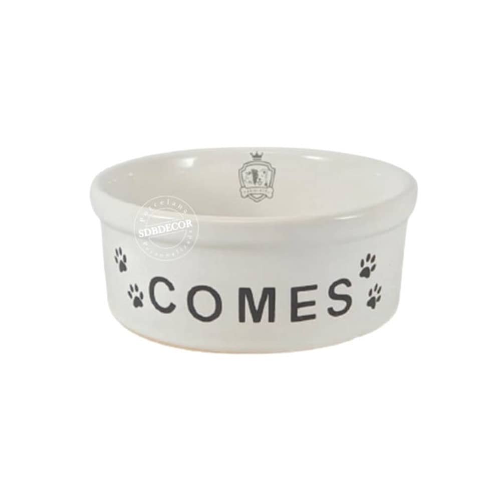 Comedouro Pet de Cerâmica Personalizado para Comes 500 ml