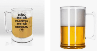 Copos de Acrilico para Chopp Personalizados