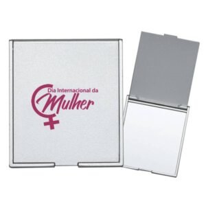 Espelho quadrado personalizado para brindes