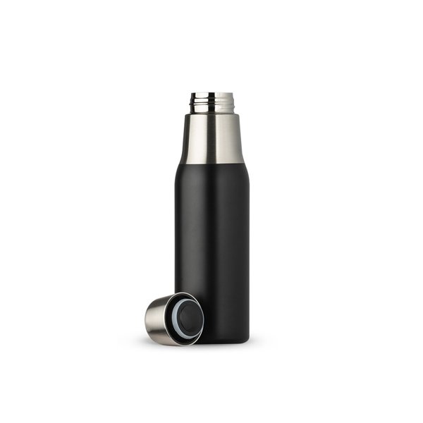 Garrafa Térmica Personalizada Preto Fosco
