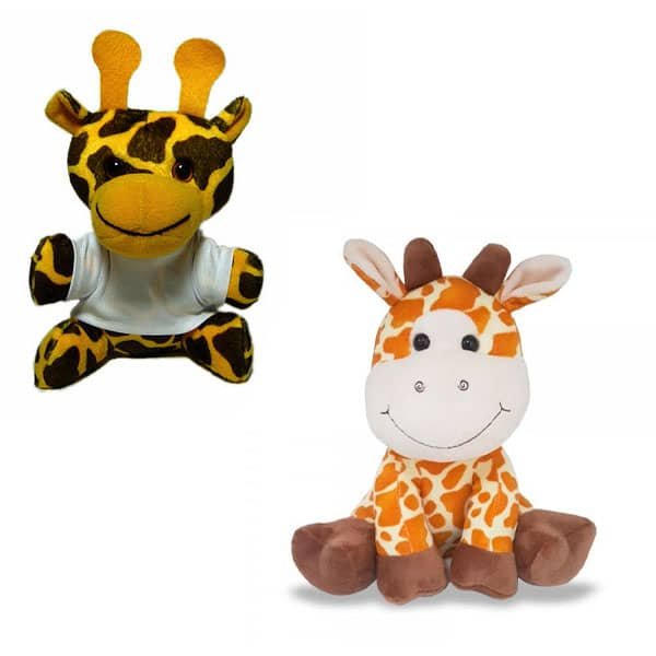 Girafa de Pelúcia Personalizada