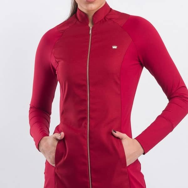 Jaleco Feminino Veneto – Bordô