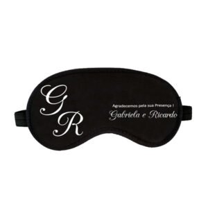 Mascara para Dormir Personalizada Casamento
