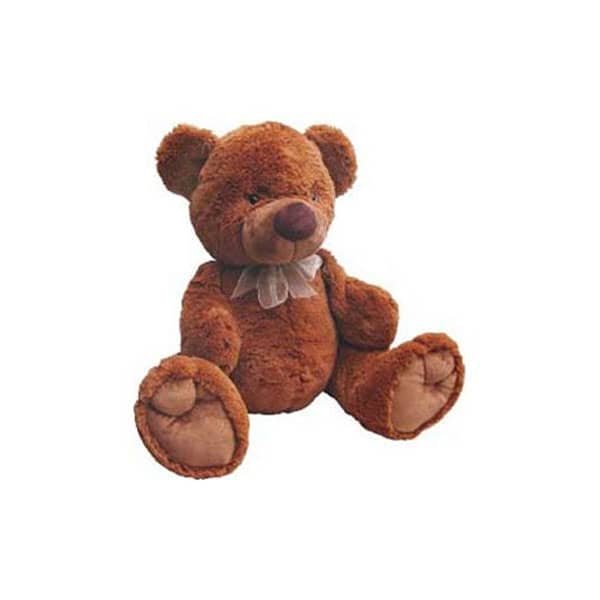 Mascote de Pelúcia Urso Marrom