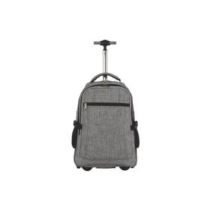 Mochila Mônaco com Rodinhas e USB Personalizada