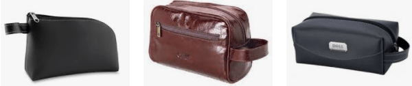 Necessaire De Couro Com Alça Personalizada