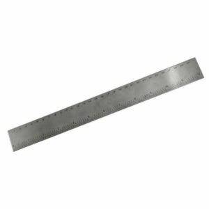 Régua de metal personalizada