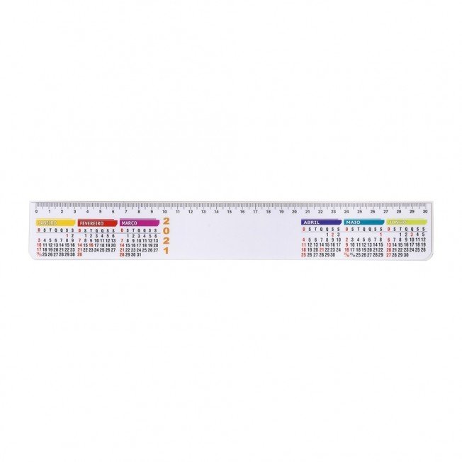 Régua pvc personalizada