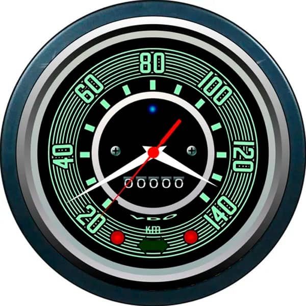 Relógio De Parede Personalizado Velocímetro Fusca Volks 24cm