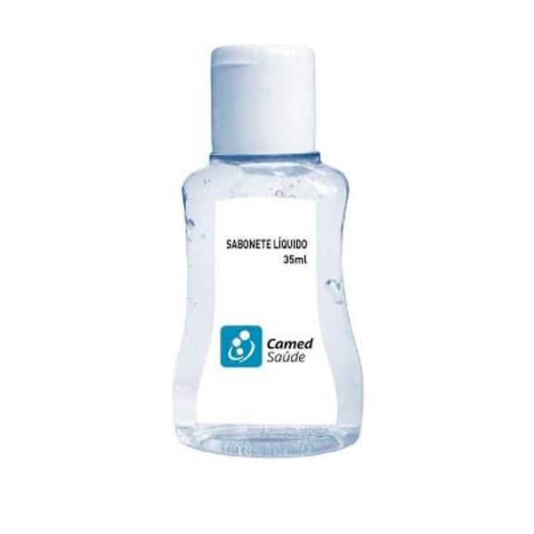 Sabonete Líquido com Tampa Flip Top, 35ML