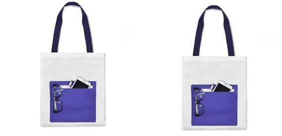 Sacola de Garrafa PET Promocional 37×37
