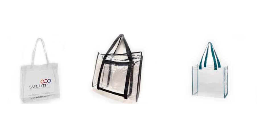 Sacola em PVC Transparente Personalizada