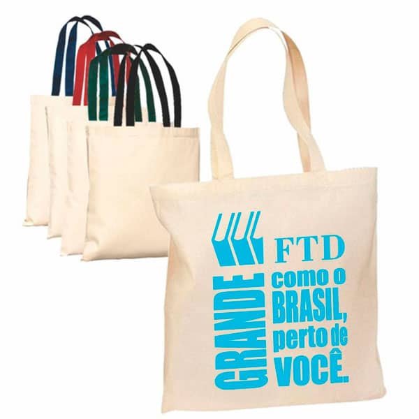 Ecobags de Algodão Cru Atacado