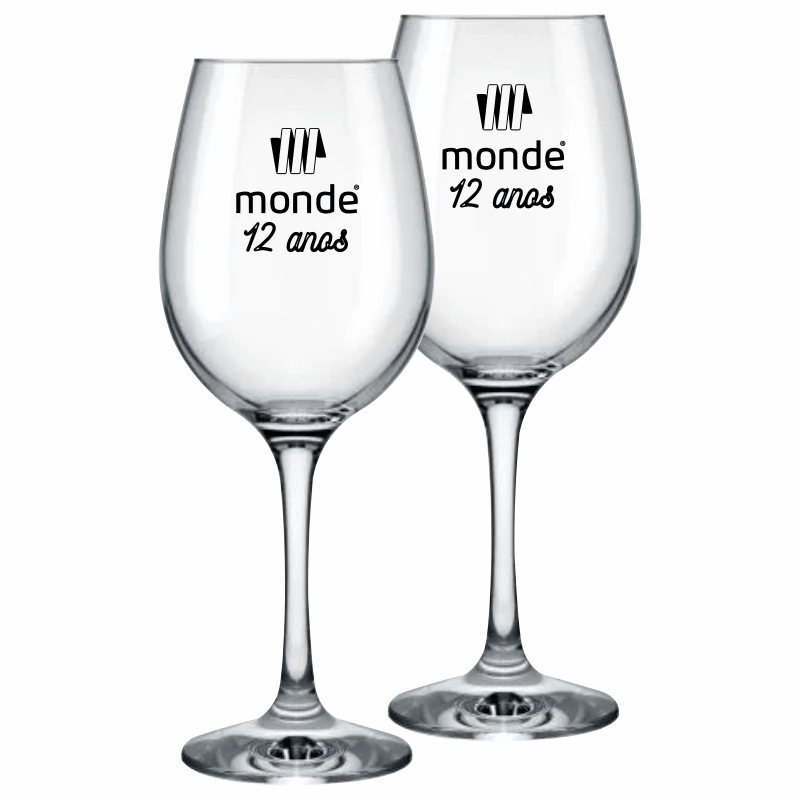 Taça de vinho personalizada