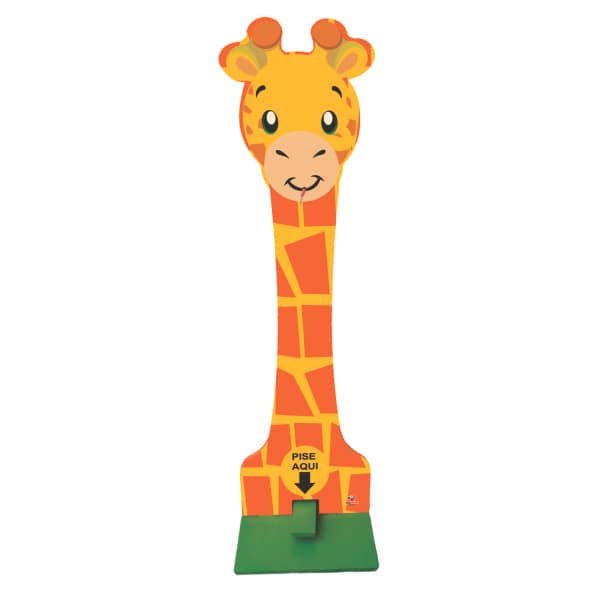 Totem Álcool Gel Com Pedal Personalizado
