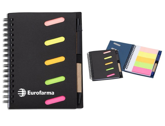 Bloco ecológico de anotações personalizado