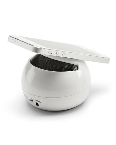 Caixa de som com microfone personalizada