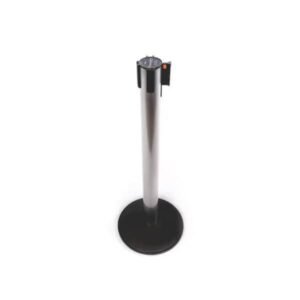 Pedestal de Fila Easyline com Base e Fita Preta