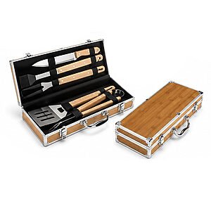 Kit Churrasco Executive em Maleta de Alumínio