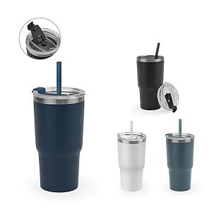 Copo Térmico de Viagem em Inox Reciclado