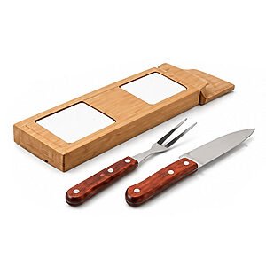 Kit Churrasco Grill 2 Peças com Embalagem Premium