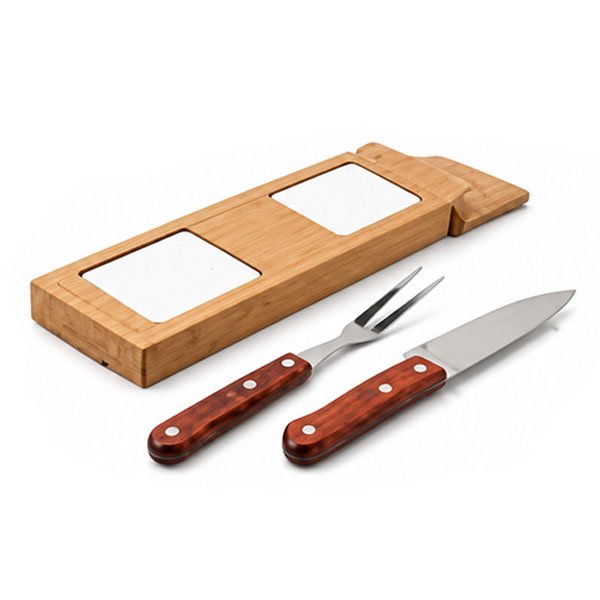 Kit Churrasco Grill 2 Peças com Embalagem Premium