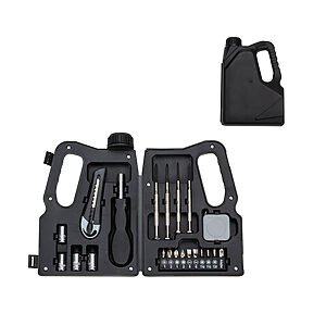 Kit Ferramentas 21 Peças Formato Galão de Óleo